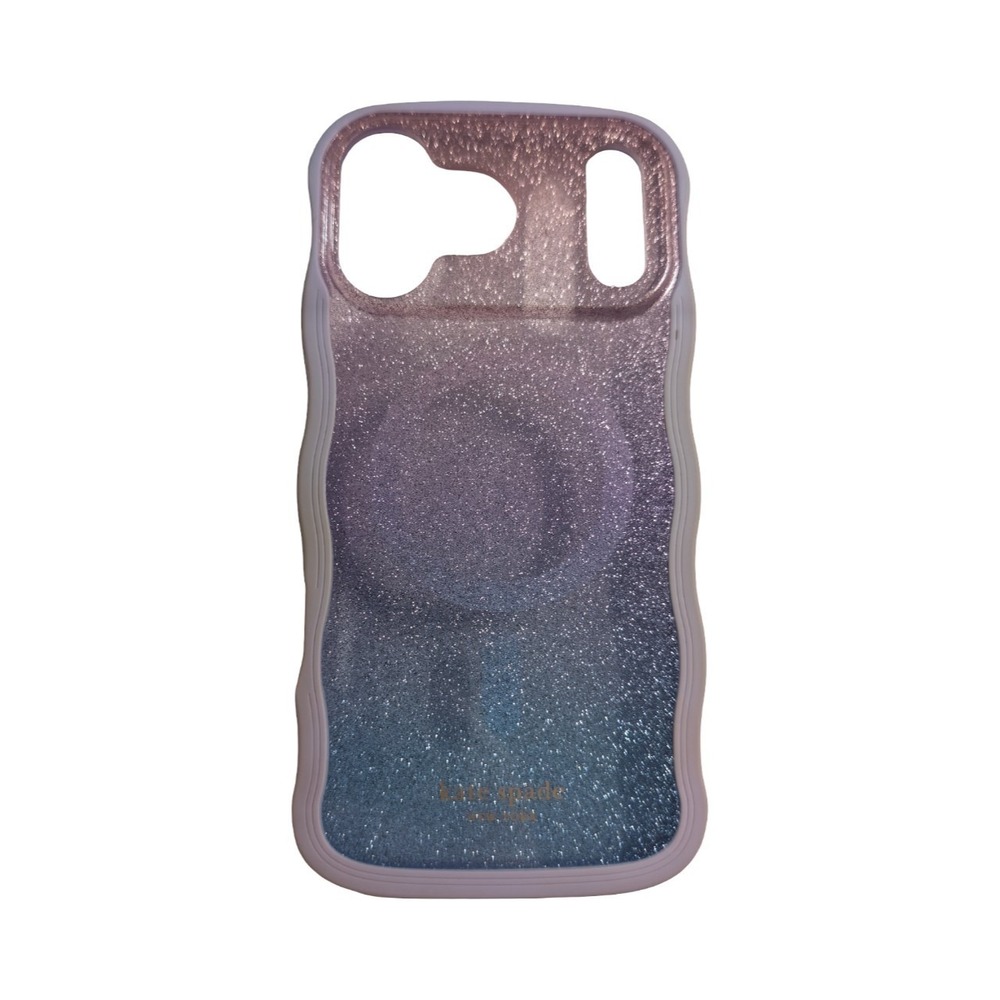 F5-P‎ Kate Spade Magsafe Wavy Case For Apple iPhone 17 Pro Max Opal Glitter ⬇️